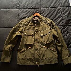 Men’s Burberry jacket.